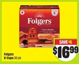 FreshCo Folgers K-cups offer