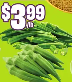 FreshCo Okra or Bhindi Okra Product of Honduras 8.80/kg - Ramadan offer