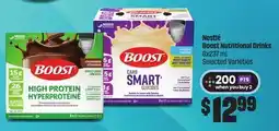 FreshCo Nestlé Boost Nutritional Drinks 6x237 mL Selected Varieties offer