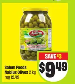 FreshCo Salem Foods Nablus Olives 2 Kg - Ramadan offer