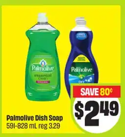 FreshCo Palmolive Dish Soap offer