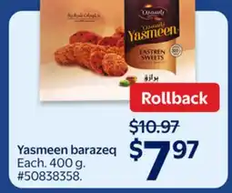 Walmart Yasmeen barazeq offer