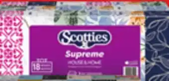 Walmart Scotties facial tissue offer