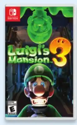 Walmart Luigi's Mansion 3 for Nintendo Switch offer