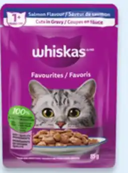 Walmart Whiskas wet cat food pouches offer