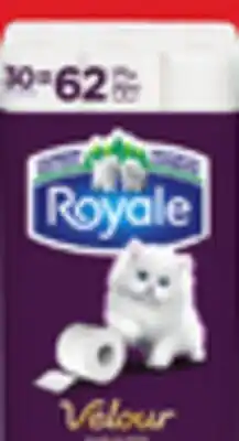 Walmart Royale Velour 2-ply bathroom tissue offer