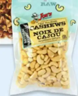 Walmart Joe's Tasty Travels raw cashews offer