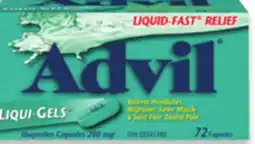 Walmart Advil Liqui-Gels offer