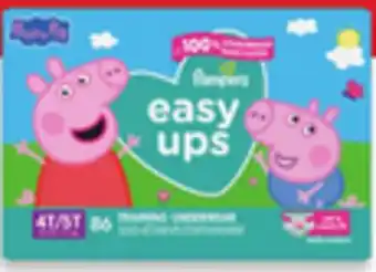 Walmart Pampers Easy Ups training pants offer