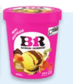 Walmart Baskin-Robbins ice cream tubs or novelties offer