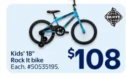 Walmart Kids'18 Rock It bike offer