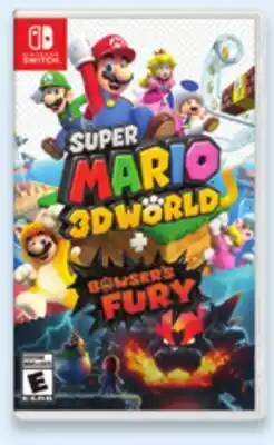 Walmart Super Mario 3D World + Bowser's Fury, Luigi's Mansion 3 or Super Mario Odyssey for Nintendo Switch offer