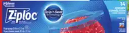 Walmart Ziploc snack, sandwich or freezer bags offer