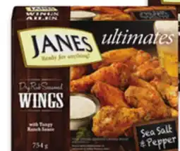 Walmart Janes ultimates chicken wings offer