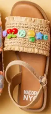 Walmart Justice or Madden NYC girls' sandals offer