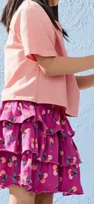 Walmart George tiered skirt and shirt set offer