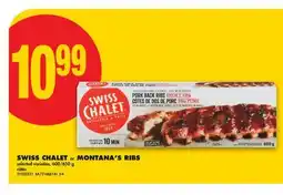 No Frills SWISS CHALET or MONTANA'S RIBS, 600/650 g offer