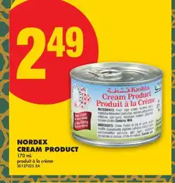 No Frills NORDEX CREAM PRODUCT offer