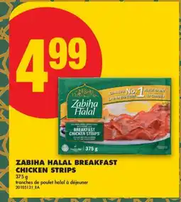 No Frills ZABIHA HALAL BREAKFAST CHICKEN STRIPS offer