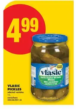No Frills VLASIC PICKLES offer
