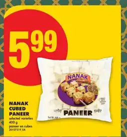 No Frills NANAK CUBED PANEER offer