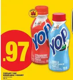 No Frills YOPLAIT YOP DRINKABLE YOGURT offer