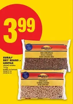 No Frills SURAJ DRY BEANS or LENTILS offer