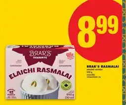 No Frills BRAR'S RASMALAI offer