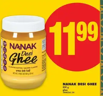 No Frills NANAK DESI GHEE offer