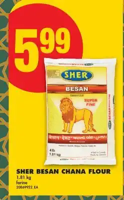 No Frills SHER BESAN CHANA FLOUR offer