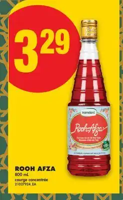 No Frills ROOH AFZA offer