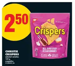 No Frills CHRISTIE CRISPERS offer