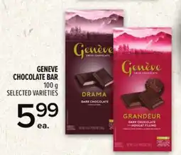 Metro GENEVE CHOCOLATE BAR offer