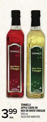 Metro TONNELLI APPLE CIDER OR RED OR WHITE VINEGAR offer