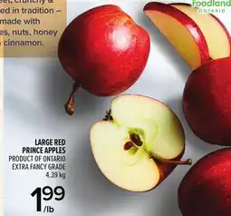 Metro LARGE RED PRINCE APPLES offer