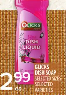 Metro GLICKS DISH SOAP offer