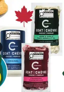 Sobeys COMPLIMENTS Goat Cheese offer