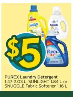 Sobeys PUREX Laundry Detergent offer