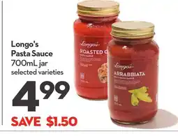 Longo's Longo's Pasta Sauce offer