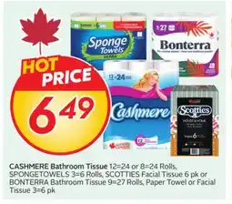 Sobeys CASHMERE Bathroom Tissue offer