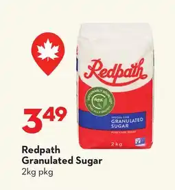 Longo's Redpath Granulated Sugar offer