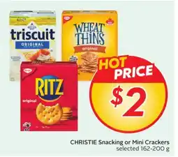 Sobeys CHRISTIE Snacking or Mini Crackers offer