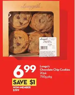 Longo's Longo's Chocolate Chip Cookies offer