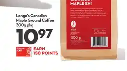 Longo's Longo's Canadian Maple Ground Coff offer