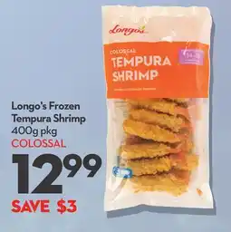 Longo's Longo's Frozen Tempura Shrimp offer