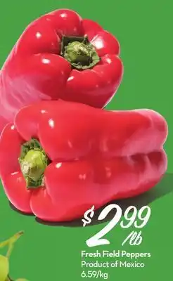 Longo's Fresh Field Peppers offer
