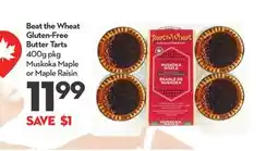 Longo's Beat the Wheat Gluten-Free Butter Tarts offer