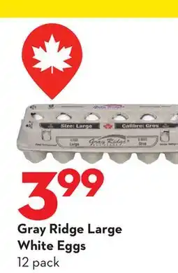Longo's Gray Ridge Large White Eggs offer