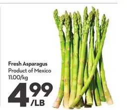 Longo's Fresh Asparagus offer