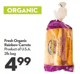 Longo's Fresh Organic Rainbow Carrots offer